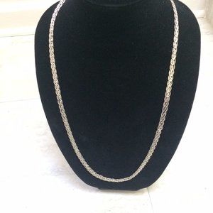 .925 Silver 14'" necklace